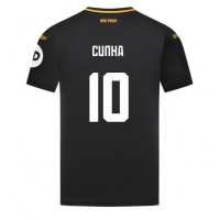 Maglia Calcio Wolves Matheus Cunha #10 Seconda Divisa 2024-25 Manica Corta